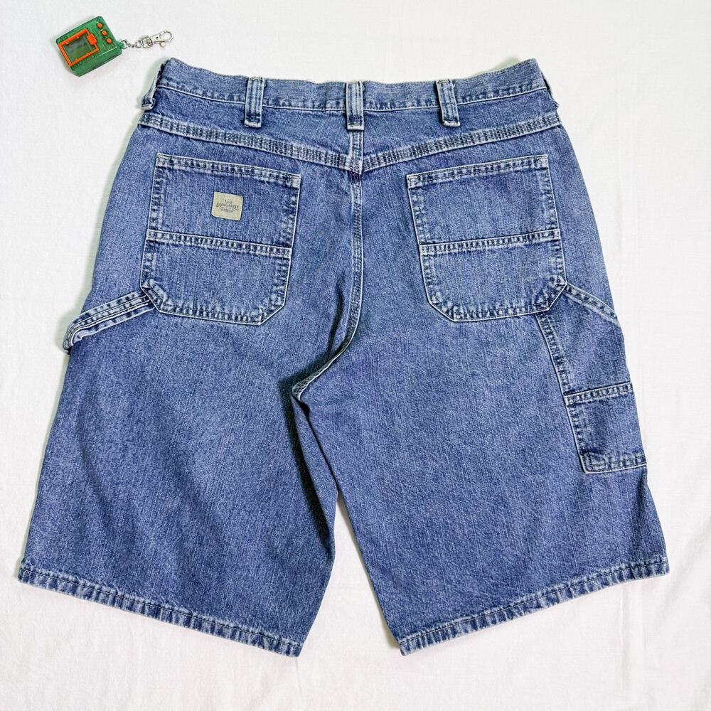 Vintage Lee Carpenter Denim Shorts / Jorts - 33